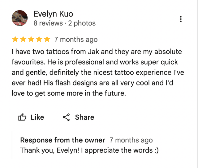 Google review 7